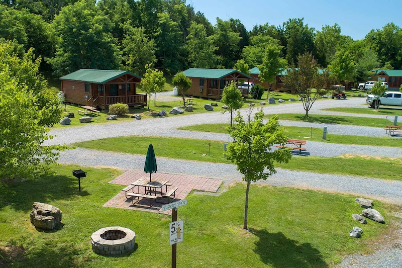 Premium with Patio Pull-Thru RV Site-1